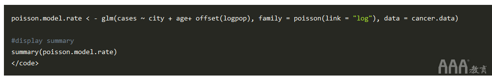 大數(shù)據(jù)分析R中泊松回歸模型實例
