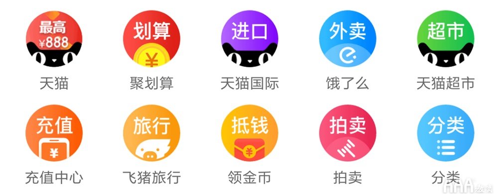 UI設(shè)計中金剛區(qū)圖標(biāo)設(shè)計總結(jié)